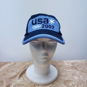Vintage 2002 Winter Olympics Team USA Strapback Hat
